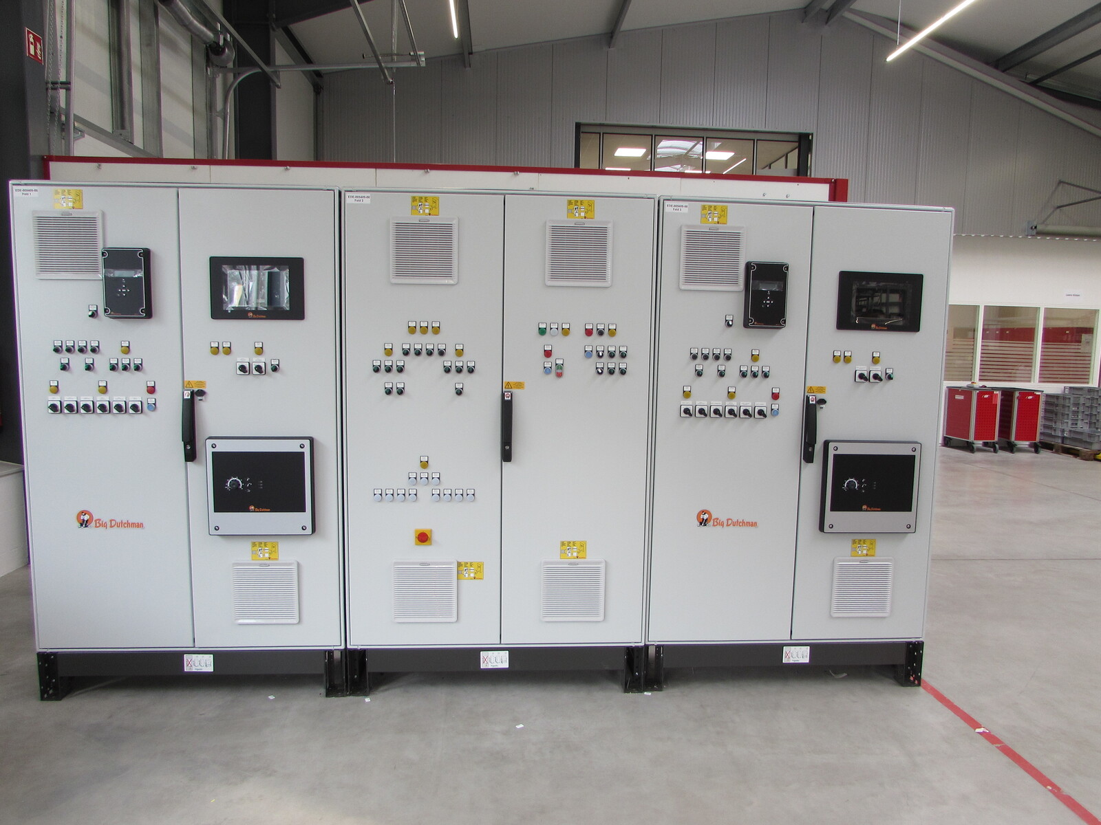 Control cabinet house 2 compartment 1+2